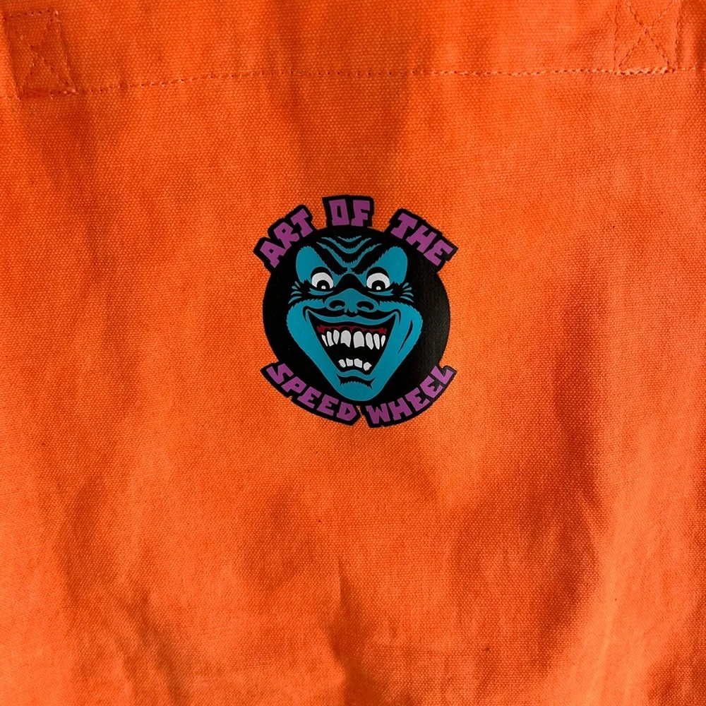 NWT Santa Cruz/Herschel Orange Tote Bag - Picture 9 of 12